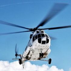 Вертолет санавиации впервые доставил пострадавшего из одной из самых отдаленных территорий Пермского края в темное время суток - до пациента пришлось лететь больше трех часов